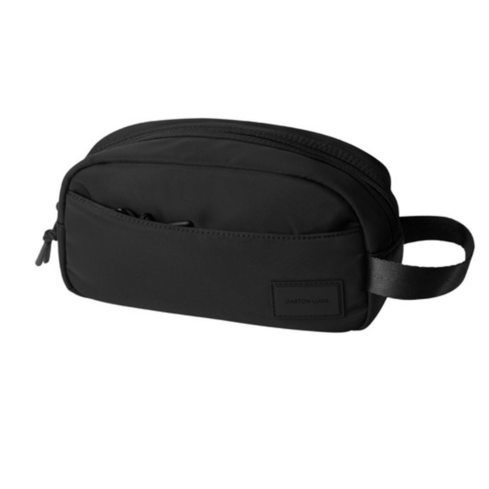 Gaston Luga Däsh Toiletry Bag Black NWT